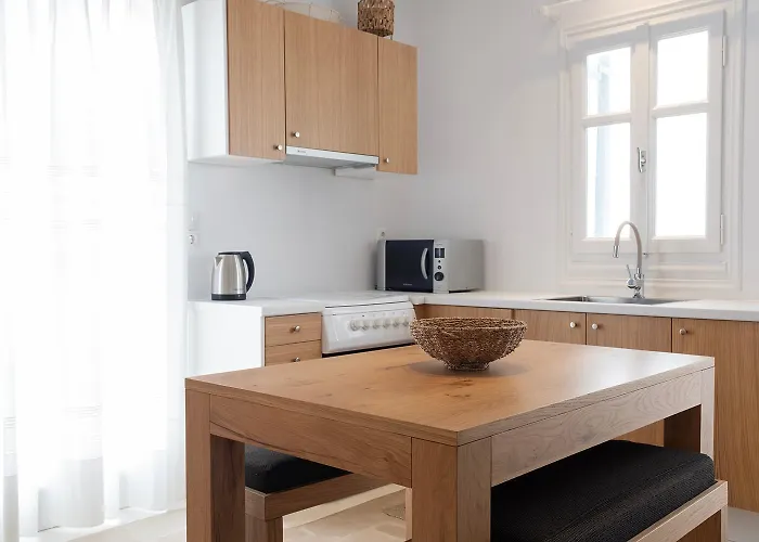 דירה Mykonian Style W Shared Pool & Nighttime Security Guard *