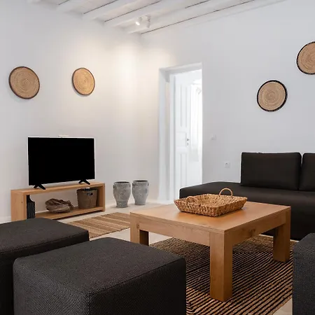 Lejlighed Mykonian Style W Shared Pool & Nighttime Security Guard Ornos (Mykonos)