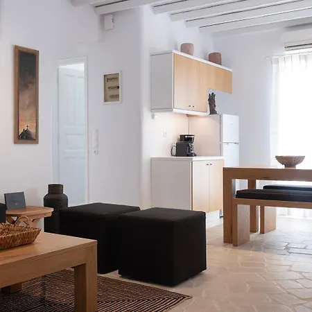 Mykonian Style W Shared Pool & Nighttime Security Guard 公寓 奥诺斯