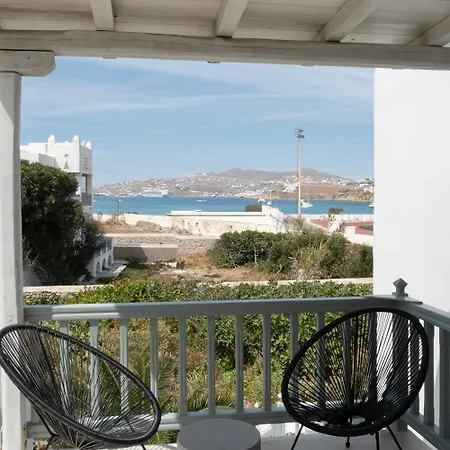 Mykonian Style W Shared Pool & Nighttime Security Guard Apartman *