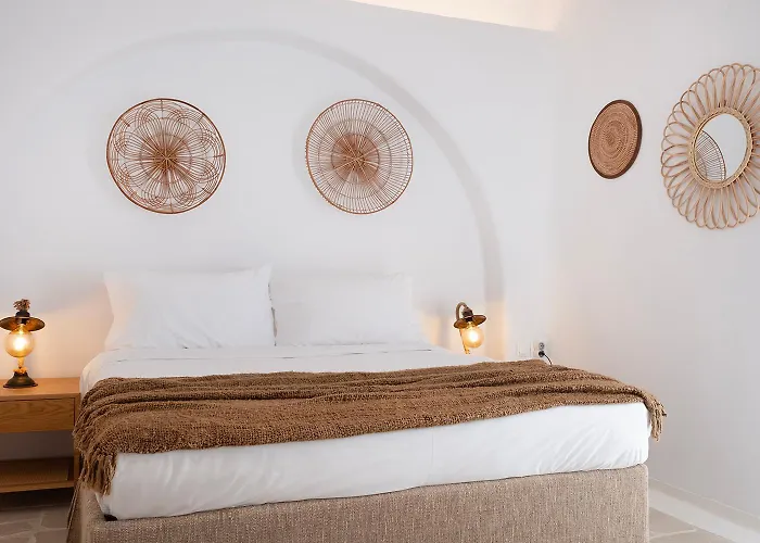 Mykonian Style W Shared Pool & Nighttime Security Guard Ornos (Mykonos)