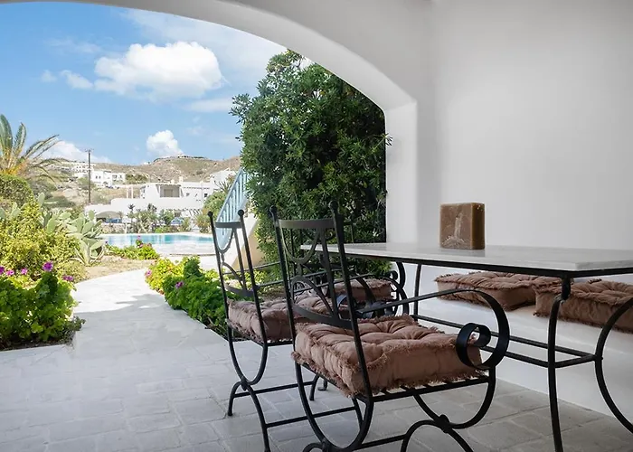 Daire Mykonian Style W Shared Pool & Nighttime Security Guard *